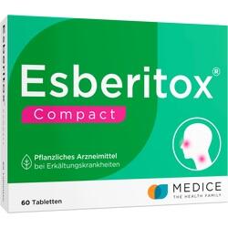 Grüne Verpackung mit der Aufschrift "Esberitox Compact".