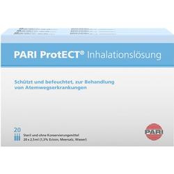Die Verpackung zeigt eine Inhalationslösung zur Behandlung von Atemwegserkrankungen.
